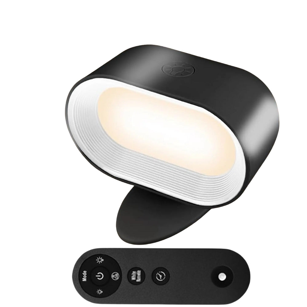 Remote Control Wall Light Touch Night Light 360 Degree Rotation